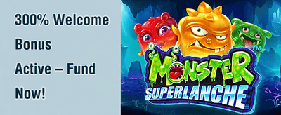 100% Welcome Match Bonus